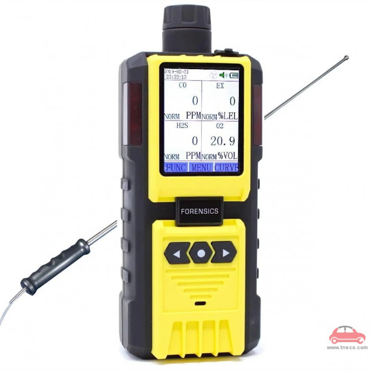 Máy đo nồng độ không khí môi trường làm việc Forensics Detectors USA FD-600-4GAS